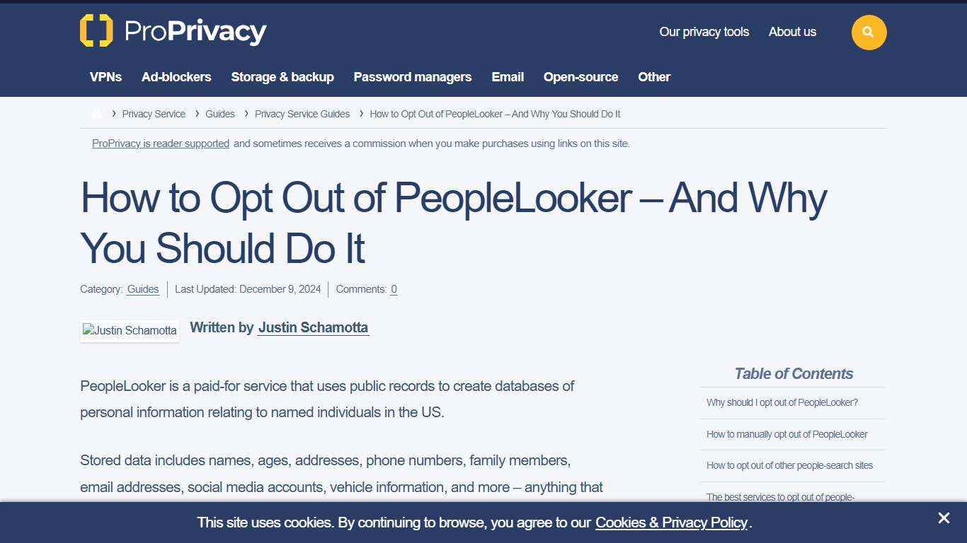 How to Opt Out of PeopleLooker - Remove Your Data Today